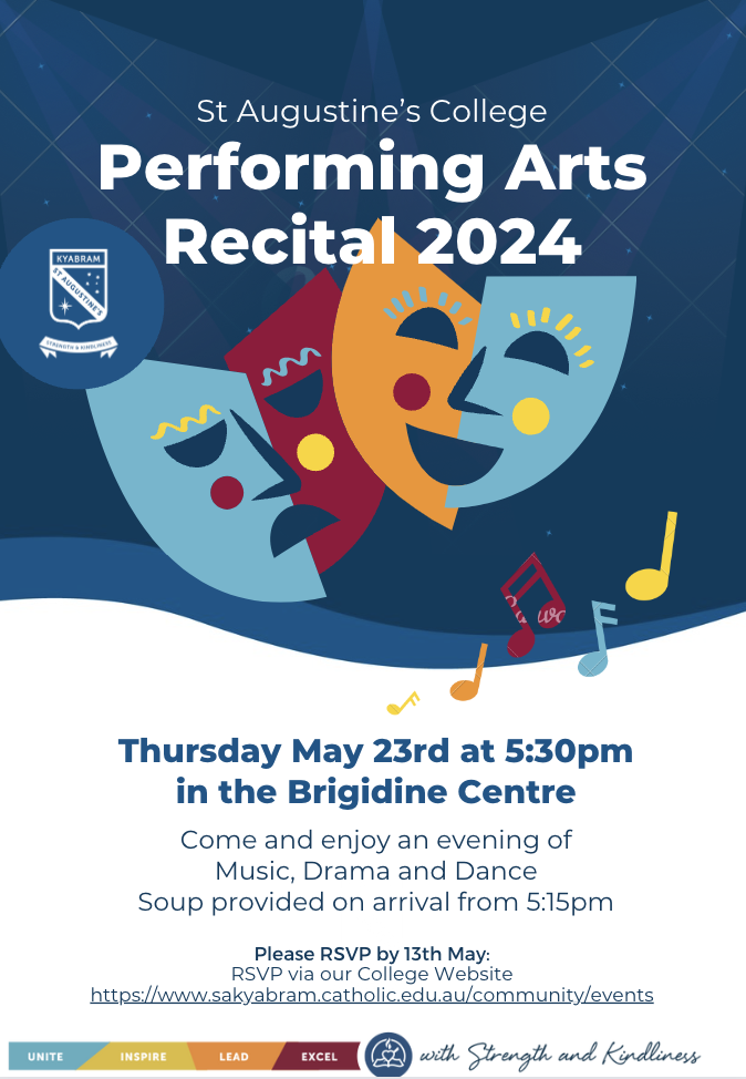 Performing Arts Recital Flyer